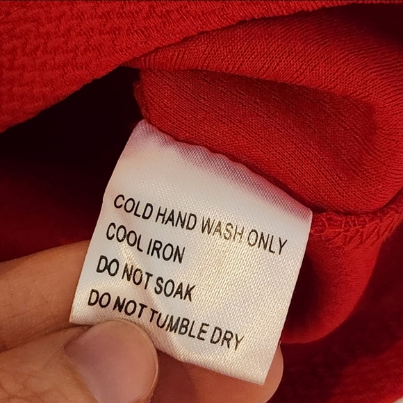 LF Rumor Boutique Asymmetrical Bodycon Wrap skirt Lace Backless Mini Dress - Red - Picture 7 of 8